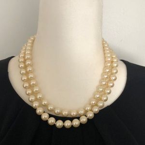 Kenneth Jay Lane faux pearls